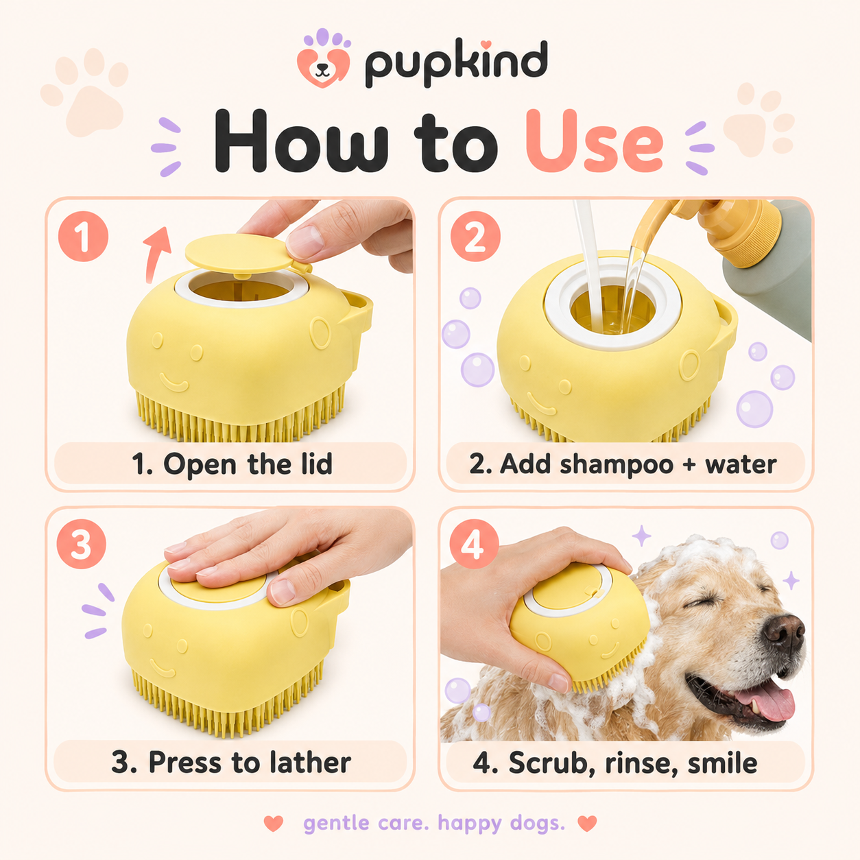 Pupkind Suds Brush