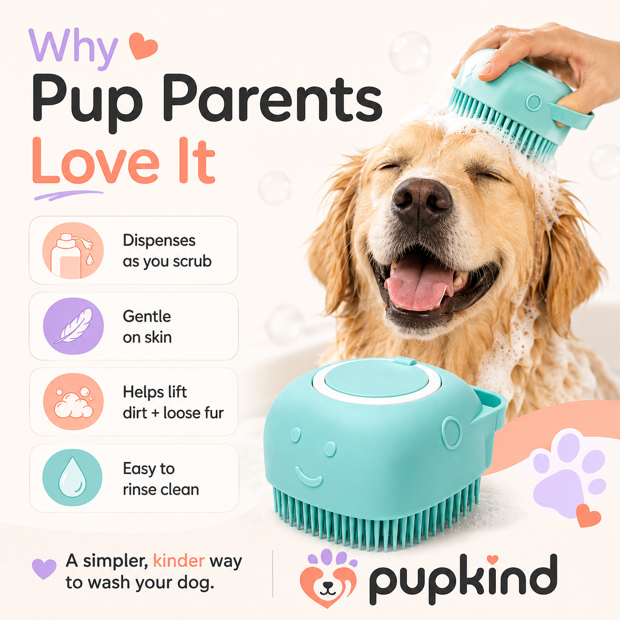 Pupkind Suds Brush